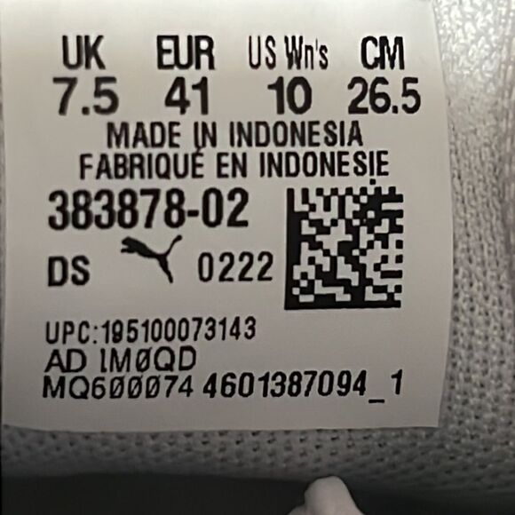 🔥🔥 PUMA SMASH v2 Platform Sneakers - Women Sz 10 - EXCELLENT No Flaws! - Picture 11 of 11